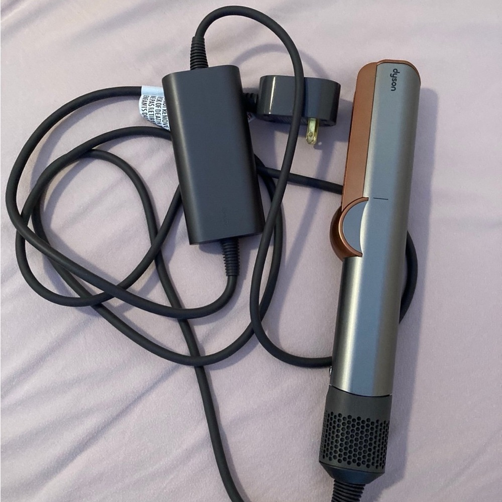 Dyson Hair Styling Tool in Gray and Copper
